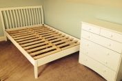 Fantastic flat pack bed assembly