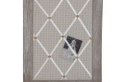 Grey limed effect Notice Board