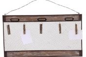 Wooden Hanging Memo Holder