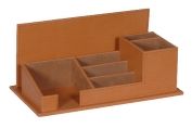 Brown Stationery Holder