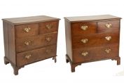 Oak chest of drawers
