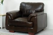 Isabella Armchair-ANILINE LEATHER