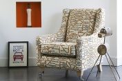 Accent Chair Linwood Art House Fabric