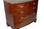 Georgian Bow Front Chest