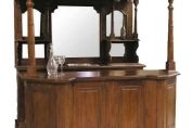 Free Standing Mahogany Bar Large