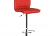 Chester Kitchen Breakfast Bar Stools - Pillarbox RED