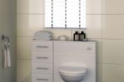 Blanco 800mm combo drawer unit & toilet