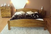 Betty Oak Colour Wooden Bed Frame
