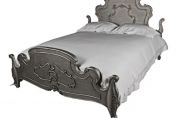 SILVER ROSE KINGSIZE BED