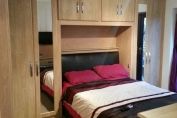 Bedroom Wardrobe with Bed