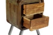 ASPEN GREENO 2 DRAWER LAMP TABLE