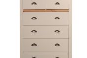 Sandringham Grey 2+4 Chest Of Drawers