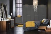 GREY PAINTED BEDROOM