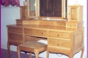 Dressing table and stool