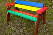 Thames Children's Multicoloured Bench