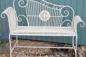 Metal Filigree Benches