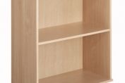 Maestro Plus Oak Collection - Desk High Bookcase