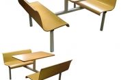 (Foil Range) Plywood Bench 2, 4 & 6 Seater Canteen Furniture