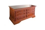 Boston 6 Drawer Mahogany Chest