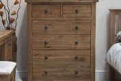 Barn Oak 6 Drawer Chest of Drawers
