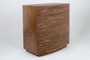 BOW FRONTED CHEST OF DRAWERS 1
