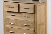 Atlantis Natural Solid Oak 4+2 Drawer Chest