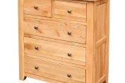 Devon Oak 2 + 3 Drawer Chest