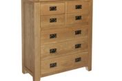 Trewick Oak 4 + 3 Drawer Chest