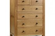 Marlborough Oak Bedroom 4 + 2 Drawer Chest