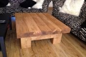 Beam coffee table