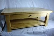 Chunky oak coffee table
