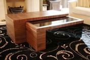 Bespoke two piece coffee table