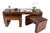 Dark Dakota Coffee Table with 2 Tables