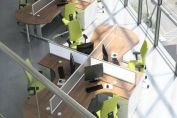Ambus compact corner desking