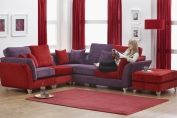 Fentia Corner iPod Sofa with Footstool