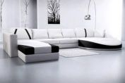 Hemnes Large Leather Corner Sofa