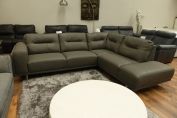 MIZZONI ITALIA VERONA ECO LEATHER MODERN CORNER SOFA