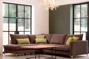 Vermillion Fabric Modular Sofa