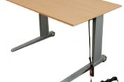 Electronic Height Adjustable Desk - Rectangular Desktop