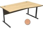 Torasen Aspen Right Hand Wave Desk