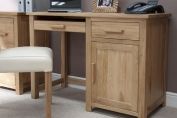 Opus Solid Oak Small Desk