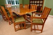 Dining chairs in cherry