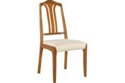 Classic Teak Slat-back Dining Chair