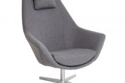 Pivot swivelling armchair