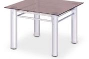 Stomy Chrome Square Coffee Table