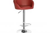 Hudson Kitchen Breakfast Bar Stool - Deep MAROON