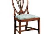 Georgian Style Shaped Crest Side Chair