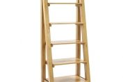 Cotswold Oak Leaf Bookcase with 5 Shelves
