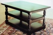 Ebonised side table