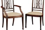 Arrow Back Arm Side Chair